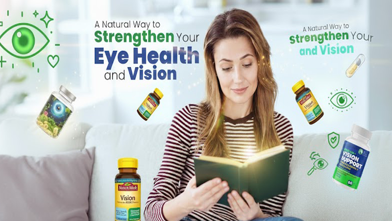 بهترین قرص تقویت چشم خارجی ۲۰۲۵ | معرفی ۵ مکمل برتر برای سلامت بینایی 👁️