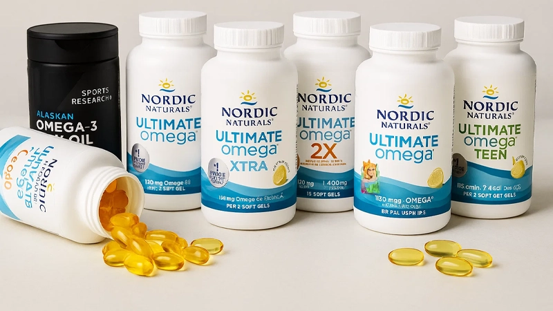 راهنمای انتخاب ۱۰ قرص امگا ۳ خارجی اصل – سلامت قلب و مغز با بهترین برندها