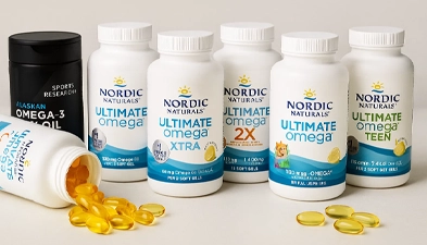 راهنمای انتخاب ۱۰ قرص امگا ۳ خارجی اصل – سلامت قلب و مغز با بهترین برندها