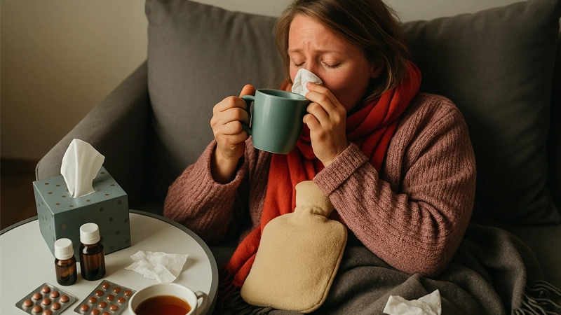 سوءمصرف آنتی‌بیوتیک برای سرماخوردگی | چرا آنتی‌بیوتیک برای ویروس‌ها بی‌فایده و مضر است؟