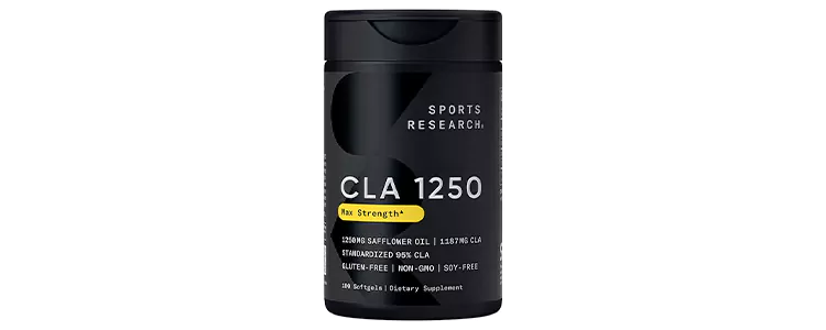 مکمل CLA - 1250 mg با اسید لینولئیک کنژوگه از برند Sports Research