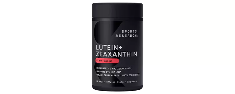 مکمل Lutein and Zeaxanthin از برند Sports Research