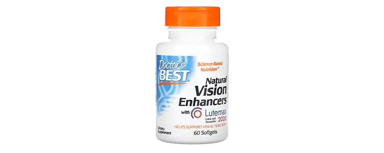 مکمل Natural Vision Enhancers with Lutemax 2020 از برند Doctor's Best