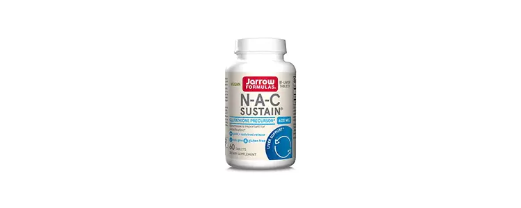 مکمل N-A-C Sustain از برند Jarrow Formulas