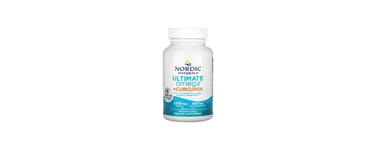 مکمل Ultimate Omega + Curcumin از برند Nordic Naturals