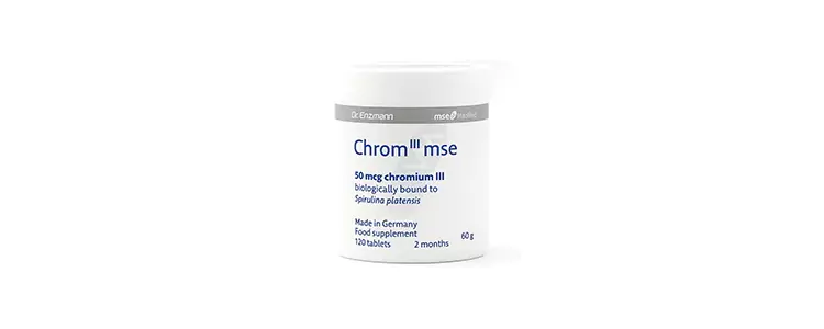 مکمل Chromium III از برند mse Pharmazeutika GmbH