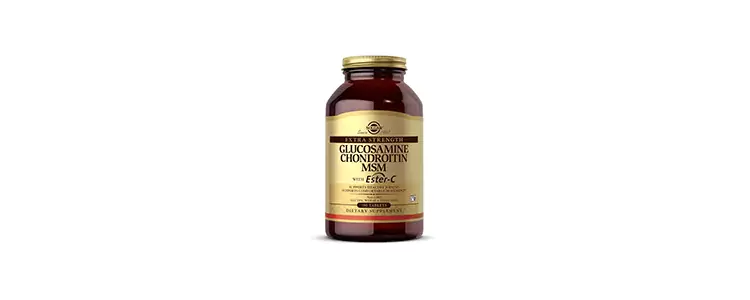 مکمل Extra Strength Glucosamine Chondroitin MSM از برند Solgar